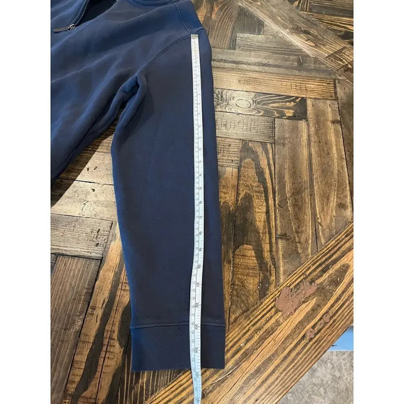 Jachs New York Men Large Blue Zip up Pullover Academia Gorp Core Preppy Grandpa - Picture 8 of 13